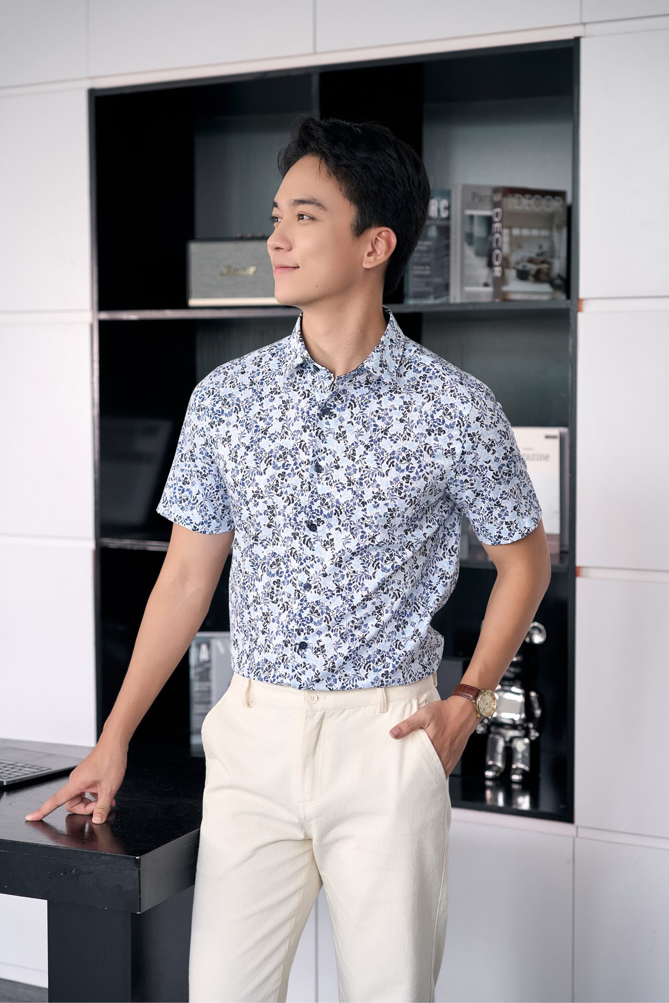 Ảnh của Áo Sơmi nam ngắn tay 268SMS21001/DC01